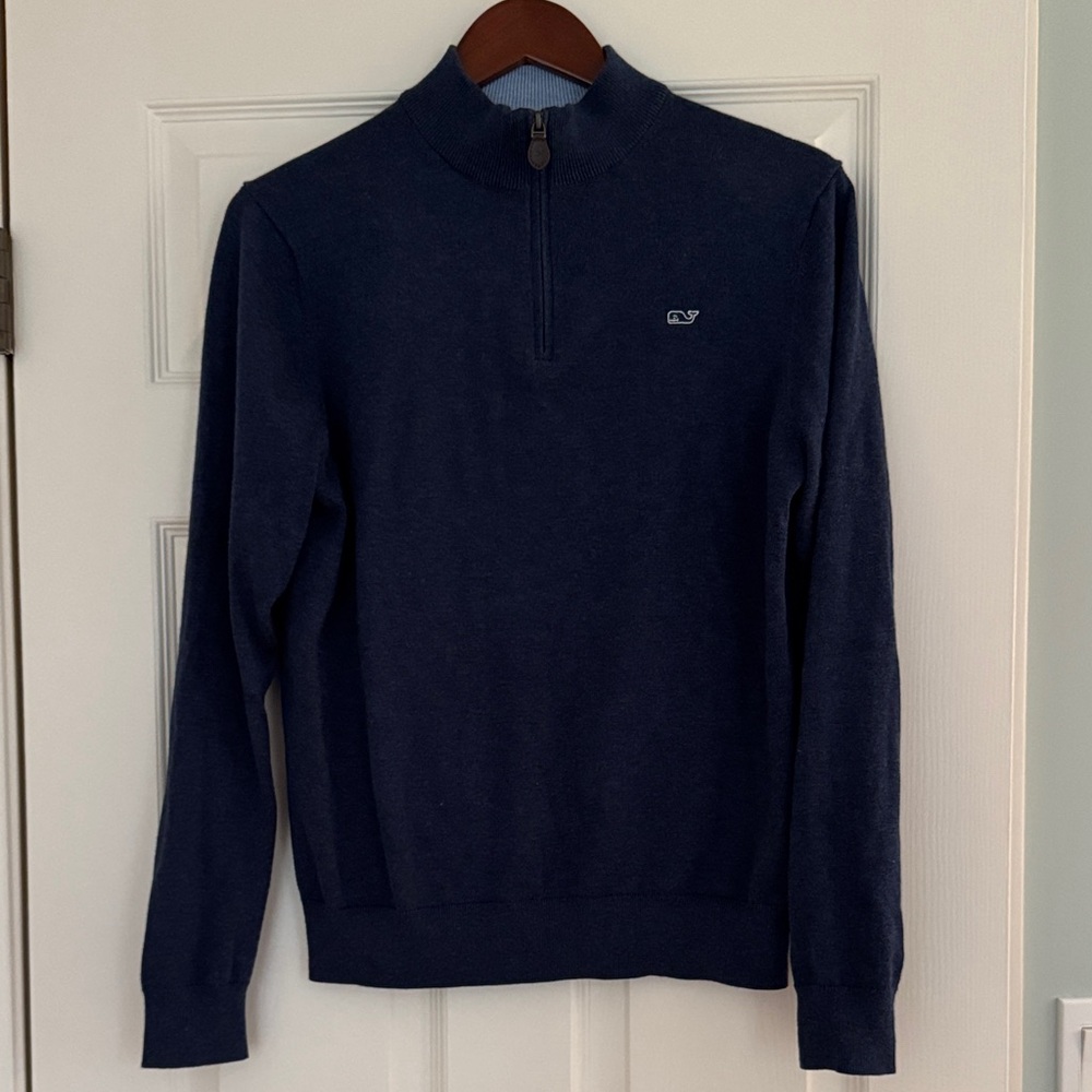 Vineyard Vines quarter zip sweater